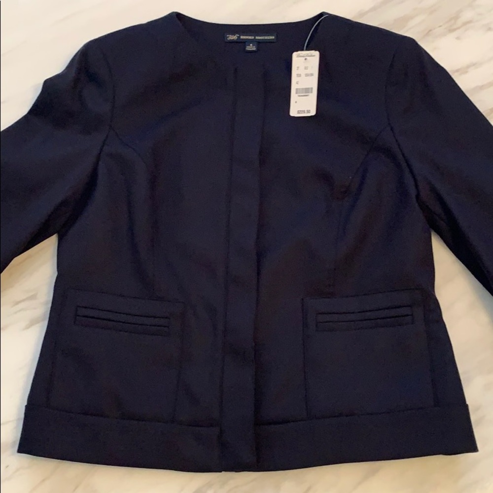 NWT Brooks Brothers 346 Sz 4 Women’s Fitted Blazer